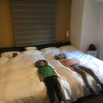 tiny hotel room in Tokyo