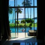 Panwa Beachfront Resort room view from our first floor.
